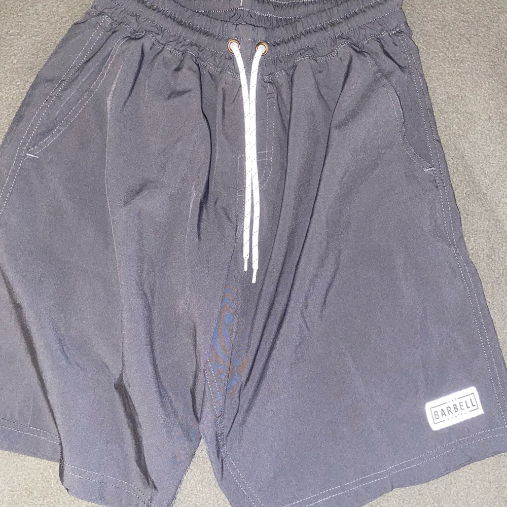 BARBELL CARTEL workout shorts mens